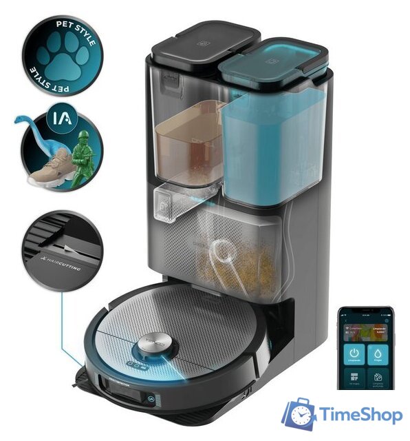 Робот-пылесос Cecotec Conga 20090 ProAI InfinitySoap Cut&Spa - Изображение №3 — Интернет-магазин Time-Shop