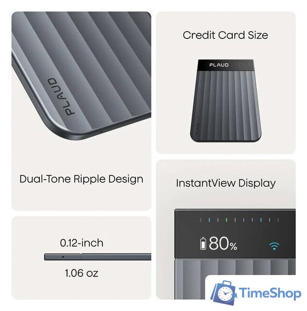 ИИ-диктофон Plaud Note Pro (серебристый) - Изображение №4 — Интернет-магазин Time-Shop