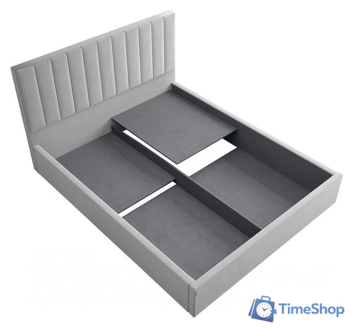 Кровать Аквилон Рица-1 16 ПМ (конфетти сильвер) - Изображение №3 — Интернет-магазин Time-Shop