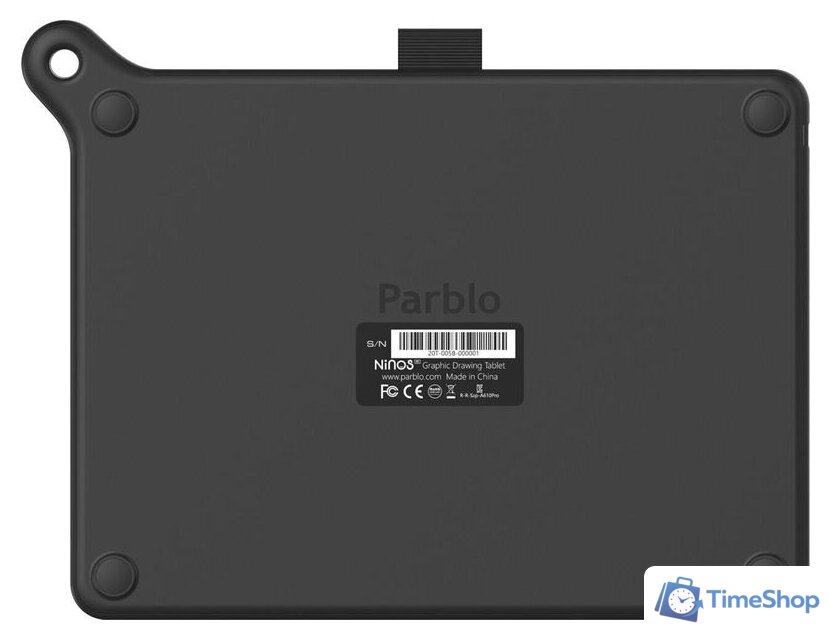 Графический планшет Parblo Ninos M (черный) - Изображение №3 — Интернет-магазин Time-Shop