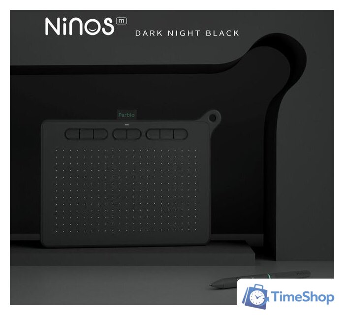 Графический планшет Parblo Ninos M (черный) - Изображение №9 — Интернет-магазин Time-Shop