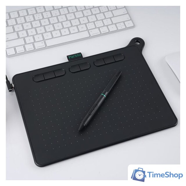 Графический планшет Parblo Ninos M (черный) - Изображение №11 — Интернет-магазин Time-Shop