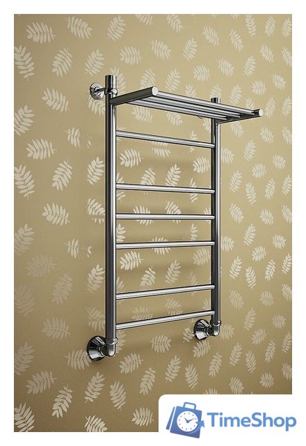 Полотенцесушитель Маргроид Вид 10 80x50 (с полкой, полимерное покрытие) - Изображение №2 — Интернет-магазин Time-Shop
