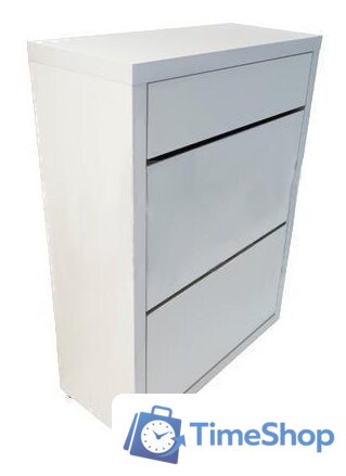 Тумба для обуви Анрат Элана 2.70ш белый/белый - Изображение №1 — Интернет-магазин Time-Shop