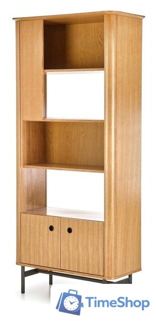 Стеллаж Halmar Smart REG-1 (дуб натуральный/черный) - Изображение №1 — Интернет-магазин Time-Shop