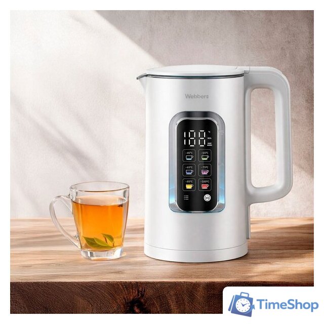 Электрический чайник Webber ELIYA WK110 - Изображение №7 — Интернет-магазин Time-Shop