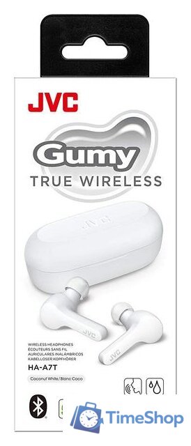 Наушники JVC HA-A7T (белый) - Изображение №3 — Интернет-магазин Time-Shop