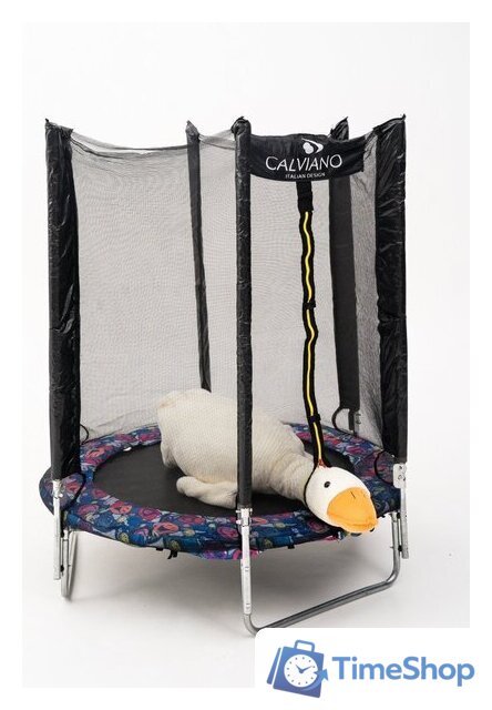 Батут Calviano Smile 140 см - 4.5ft light складной - Изображение №2 — Интернет-магазин Time-Shop