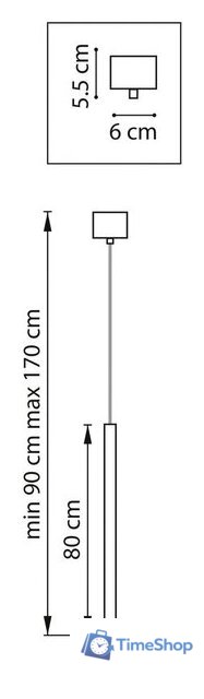 Подвесная люстра Lightstar Tubo 747447 - Изображение №6 — Интернет-магазин Time-Shop