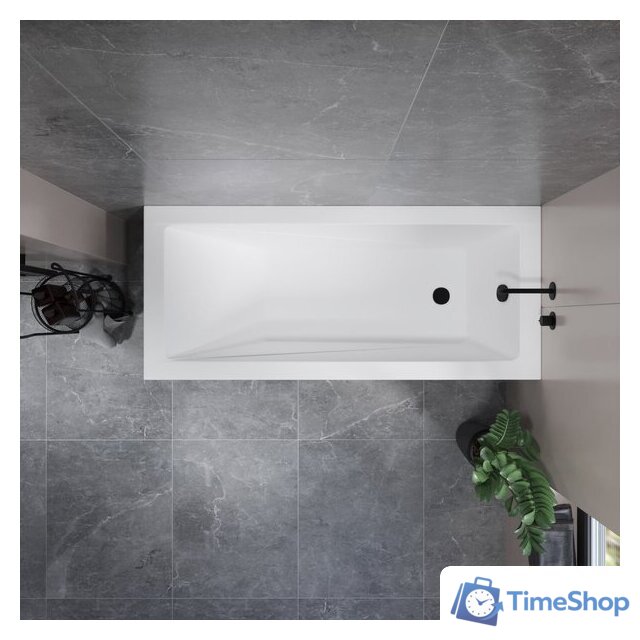 Ванна Lauter Estelle 140 21206040 (с каркасом и сифоном 21Y11022 белый) - Изображение №26 — Интернет-магазин Time-Shop