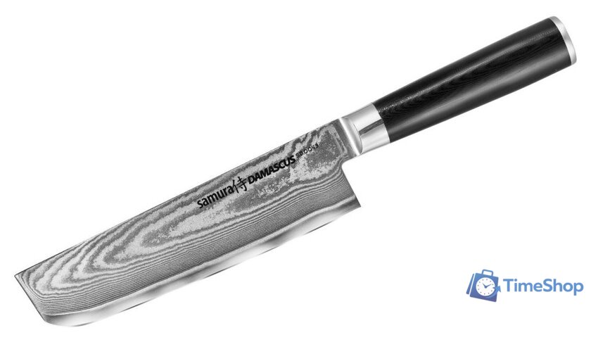 Кухонный нож Samura Damascus SD-0043 - Изображение №5 — Интернет-магазин Time-Shop