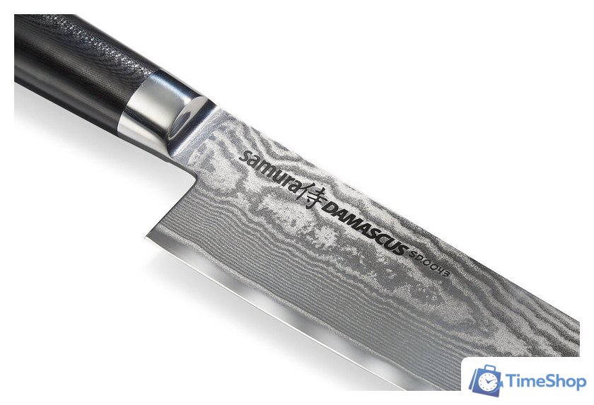 Кухонный нож Samura Damascus SD-0043 - Изображение №3 — Интернет-магазин Time-Shop