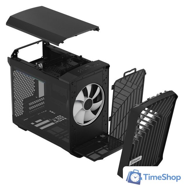 Корпус Fractal Design Torrent Nano Black RGB TG Light Tint FD-C-TOR1N-02 - Изображение №17 — Интернет-магазин Time-Shop