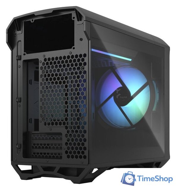 Корпус Fractal Design Torrent Nano Black RGB TG Light Tint FD-C-TOR1N-02 - Изображение №2 — Интернет-магазин Time-Shop