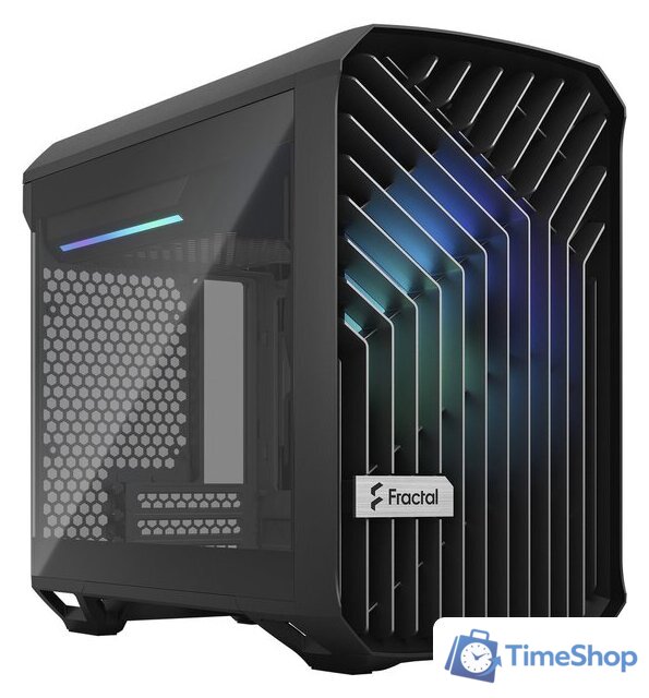 Корпус Fractal Design Torrent Nano Black RGB TG Light Tint FD-C-TOR1N-02 - Изображение №1 — Интернет-магазин Time-Shop