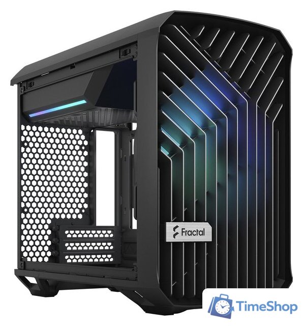 Корпус Fractal Design Torrent Nano Black RGB TG Light Tint FD-C-TOR1N-02 - Изображение №7 — Интернет-магазин Time-Shop