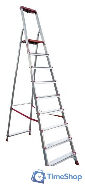 Лестница-стремянка Новая высота NV 3115 с органайзером (9 ступеней) - Изображение №2 — Интернет-магазин Time-Shop