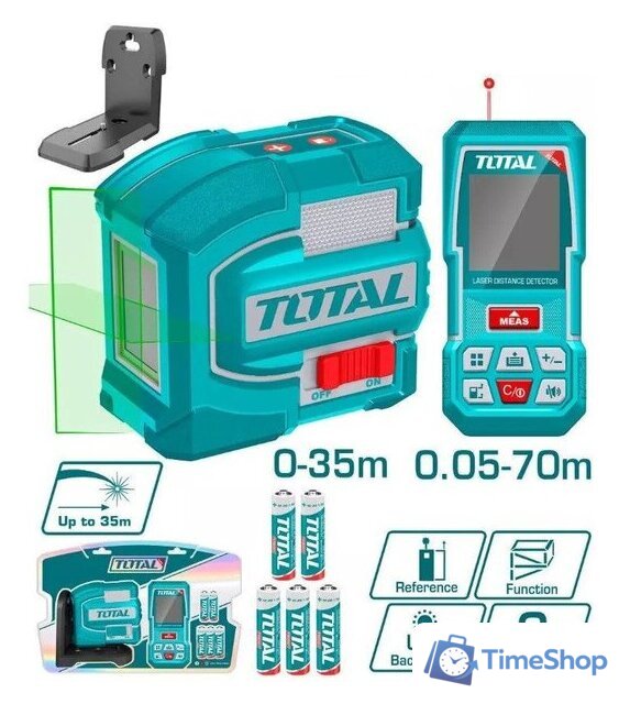  Total TOSLL0401 (лазерный уровень, лазерная рулетка) - Изображение №1 — Интернет-магазин Time-Shop