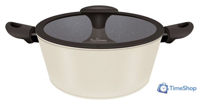 Кастрюля MAUNFELD Filigrana Edda FG20EDD01CS - Изображение №1 — Интернет-магазин Time-Shop