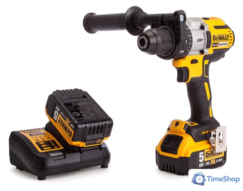 Дрель-шуруповерт DeWalt DCD991P2 (с 2-мя АКБ) - Изображение №3 — Интернет-магазин Time-Shop