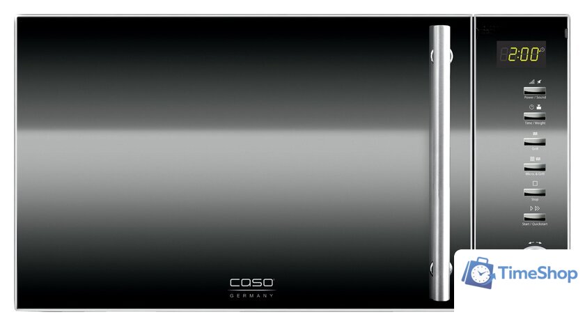 Микроволновая печь CASO MG20 Ceramic Menu (серебристый) - Изображение №1 — Интернет-магазин Time-Shop