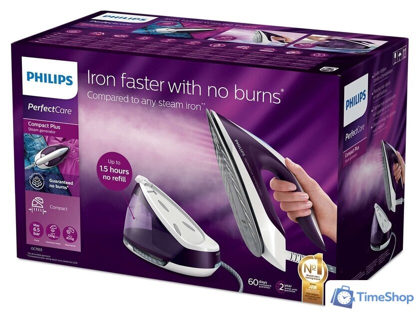 Утюг Philips GC7933/30 - Изображение №11 — Интернет-магазин Time-Shop