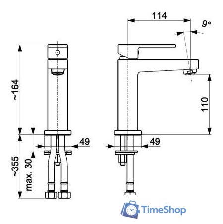 Смеситель Armatura Logon 5132-815-81 - Изображение №2 — Интернет-магазин Time-Shop