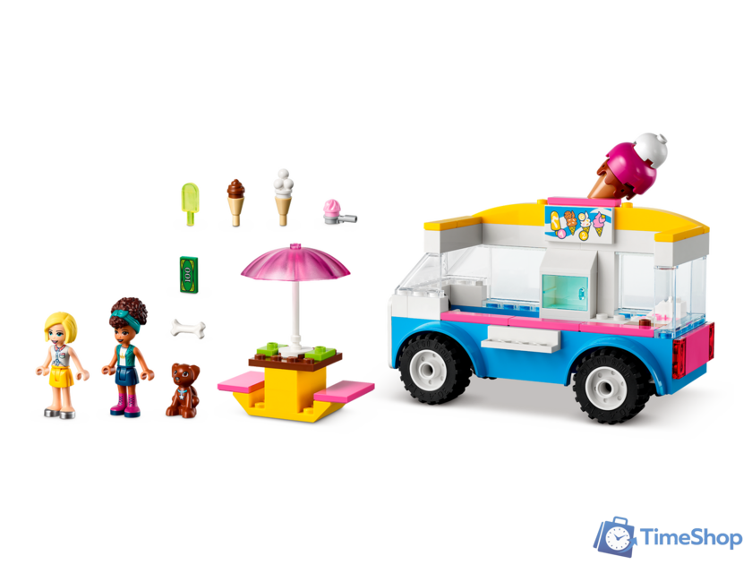 Конструктор LEGO Friends 41715 Фургон с мороженым - Изображение №3 — Интернет-магазин Time-Shop
