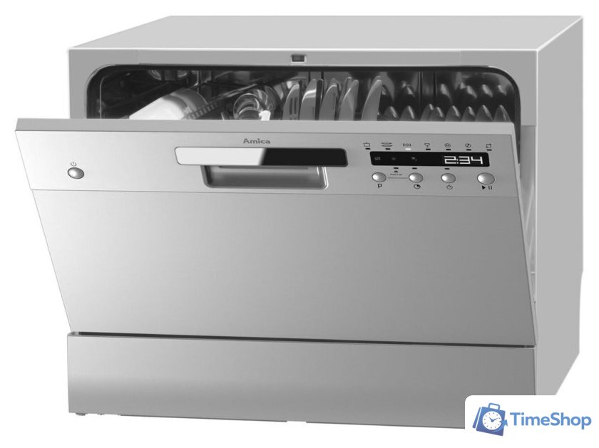 Настольная посудомоечная машина Amica DFM52F7qS - Изображение №2 — Интернет-магазин Time-Shop