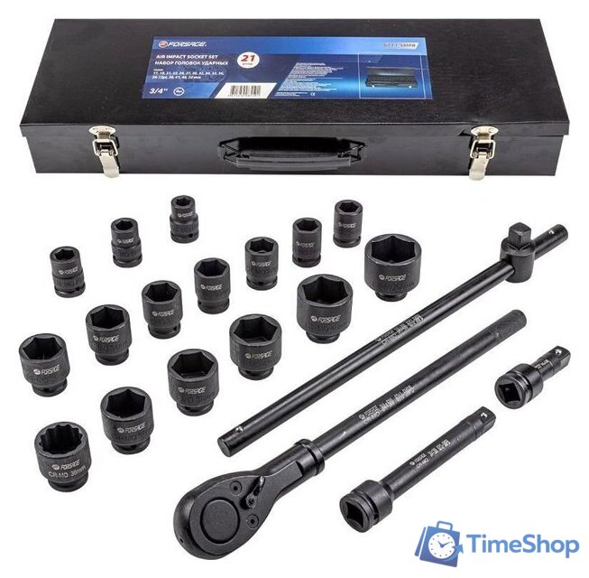 Универсальный набор инструментов FORSAGE F-6213-5MPB (21 предмет) - Изображение №4 — Интернет-магазин Time-Shop