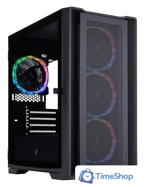 Корпус 1stPlayer TRILOBITE T4 ARGB (черный) - Изображение №1 — Интернет-магазин Time-Shop