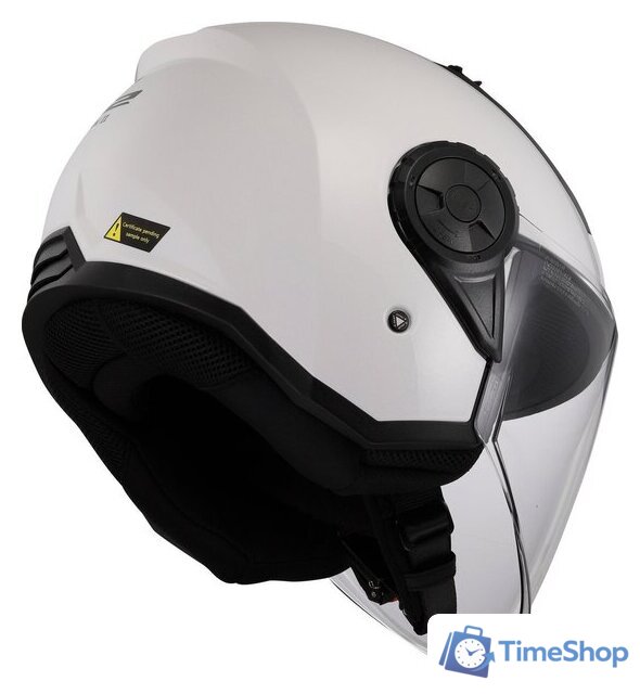 Мотошлем LS2 OF616 Airflow 2 Solid (M, белый глянцевый) - Изображение №11 — Интернет-магазин Time-Shop