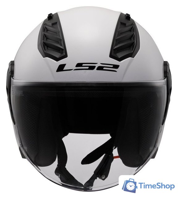Мотошлем LS2 OF616 Airflow 2 Solid (M, белый глянцевый) - Изображение №7 — Интернет-магазин Time-Shop