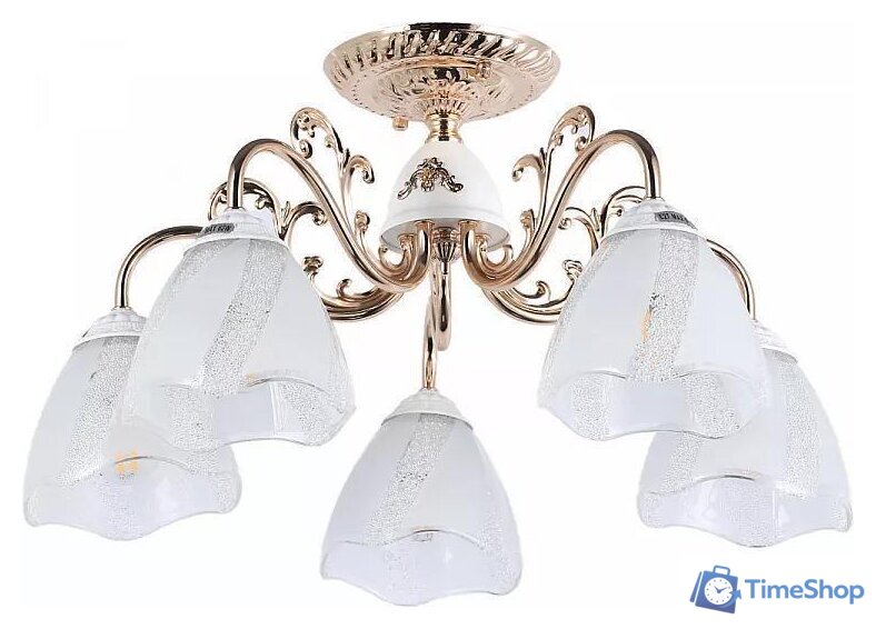 Люстра средней высоты Myfare Nicole MR1661-5C - Изображение №1 — Интернет-магазин Time-Shop