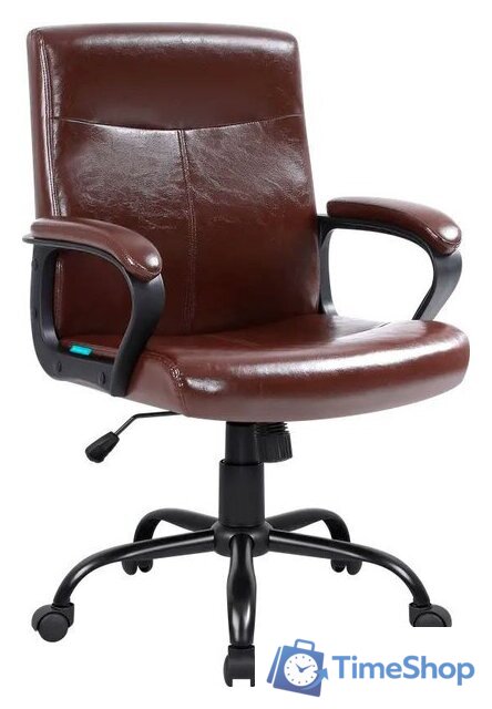Офисное кресло Defender Madrid (коричневый) - Изображение №1 — Интернет-магазин Time-Shop