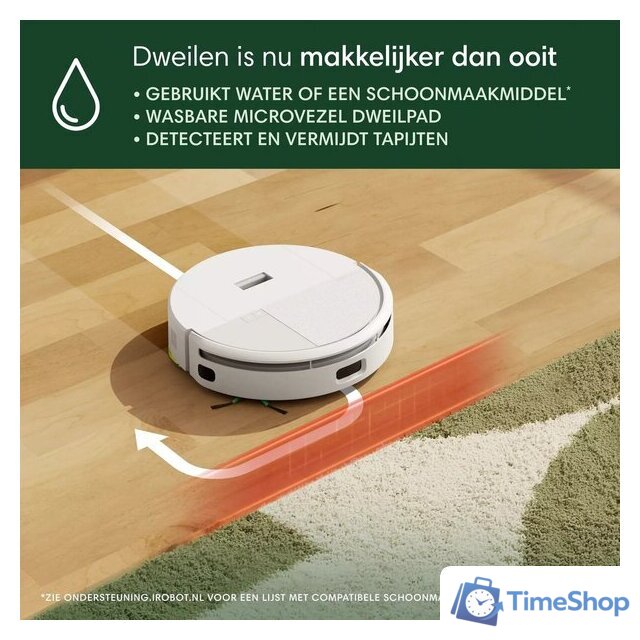 Робот-пылесос iRobot Roomba 205 DustCompactor Combo Robot (белый) - Изображение №8 — Интернет-магазин Time-Shop