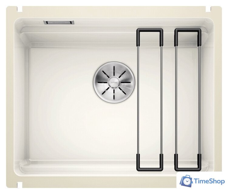 Кухонная мойка Blanco Etagon 500-U (глянцевый белый) 525149 - Изображение №1 — Интернет-магазин Time-Shop