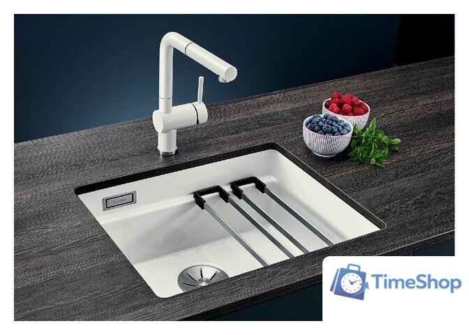 Кухонная мойка Blanco Etagon 500-U (глянцевый белый) 525149 - Изображение №8 — Интернет-магазин Time-Shop