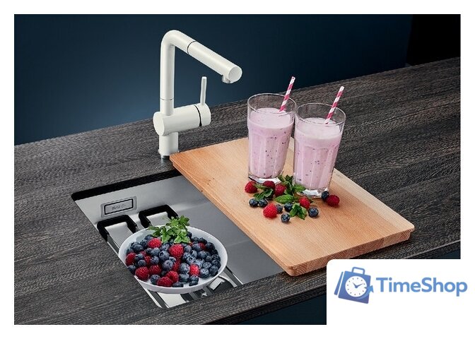 Кухонная мойка Blanco Etagon 500-U (глянцевый белый) 525149 - Изображение №7 — Интернет-магазин Time-Shop