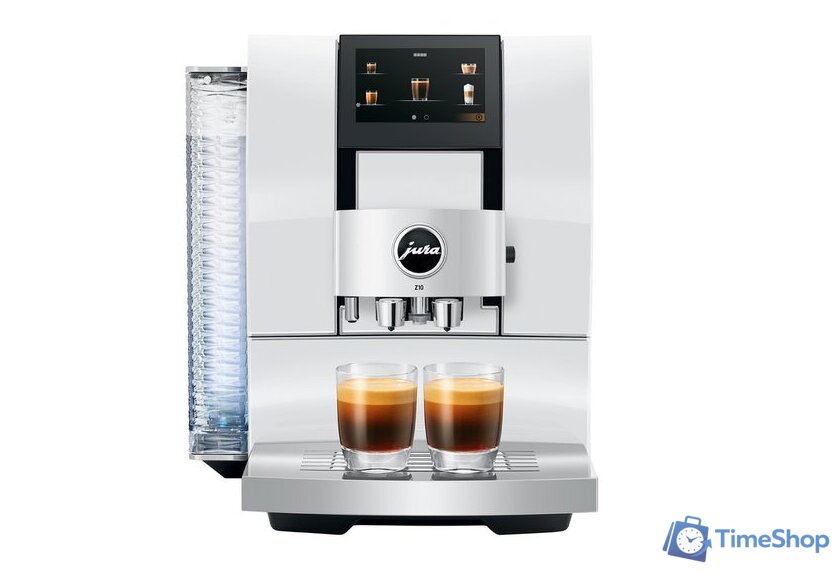 Кофемашина JURA Z10 Diamond White (15410) - Изображение №2 — Интернет-магазин Time-Shop