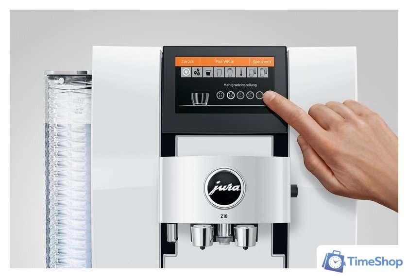 Кофемашина JURA Z10 Diamond White (15410) - Изображение №8 — Интернет-магазин Time-Shop