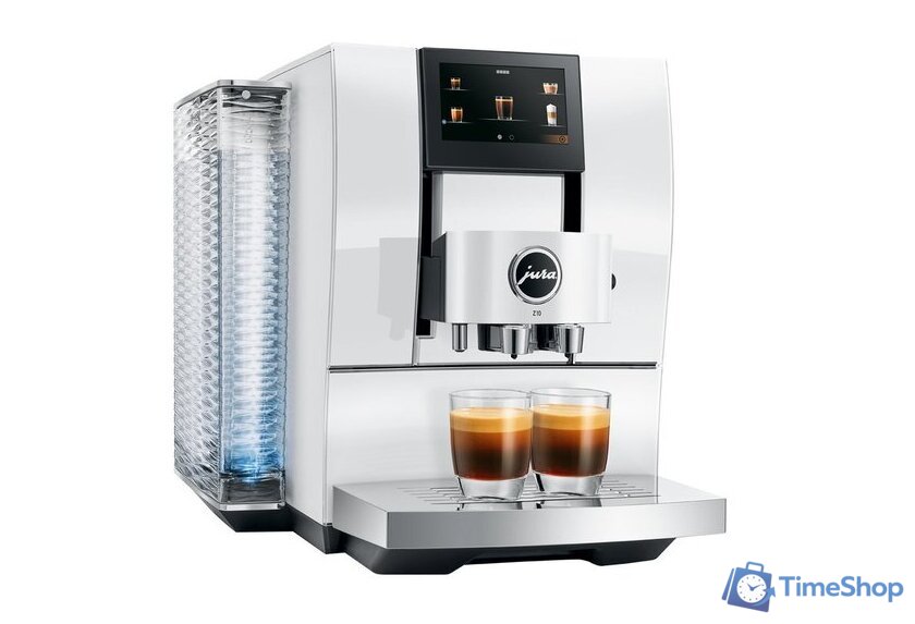 Кофемашина JURA Z10 Diamond White (15410) - Изображение №3 — Интернет-магазин Time-Shop
