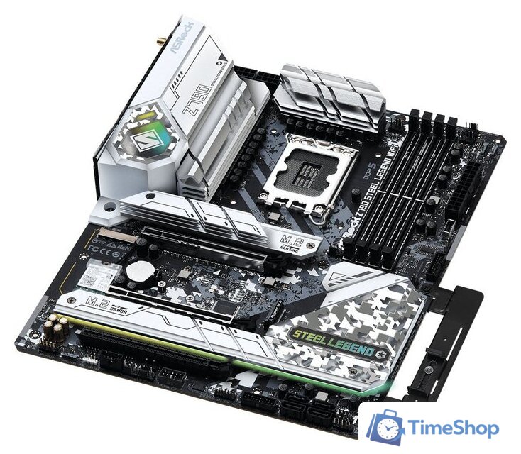 Материнская плата ASRock Z790 Steel Legend WiFi - Изображение №3 — Интернет-магазин Time-Shop