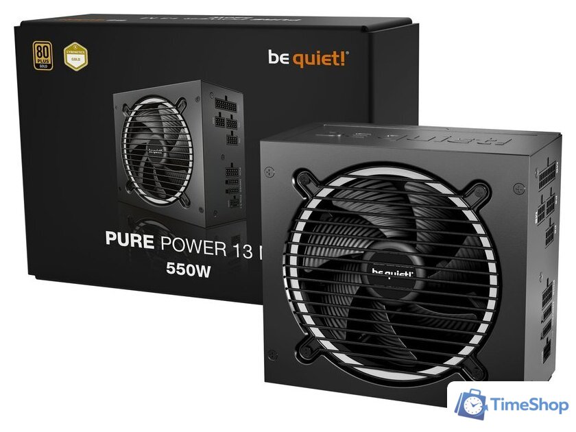 Блок питания be quiet! Pure Power 13 M 550W BP024 - Изображение №2 — Интернет-магазин Time-Shop