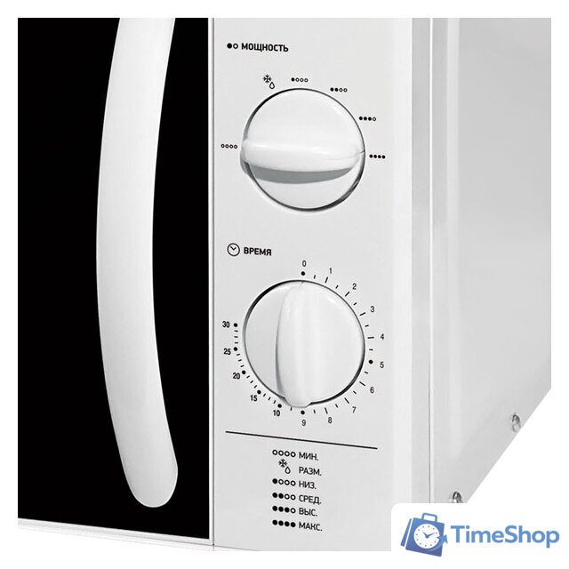 Микроволновая печь BBK 20MWS-713M/W - Изображение №2 — Интернет-магазин Time-Shop