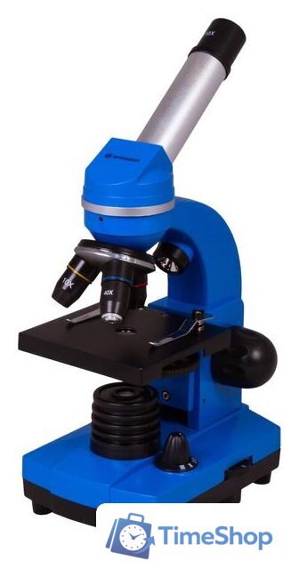 Детский микроскоп Bresser Junior Biolux SEL 40–1600x 74322 (синий) - Изображение №1 — Интернет-магазин Time-Shop