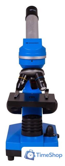 Детский микроскоп Bresser Junior Biolux SEL 40–1600x 74322 (синий) - Изображение №3 — Интернет-магазин Time-Shop