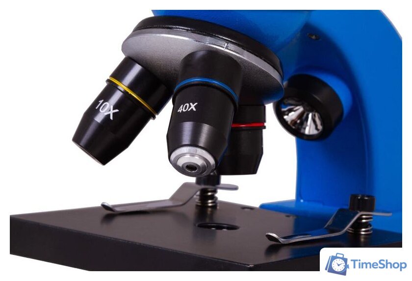 Детский микроскоп Bresser Junior Biolux SEL 40–1600x 74322 (синий) - Изображение №10 — Интернет-магазин Time-Shop