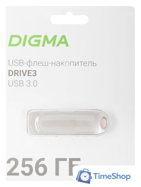 USB Flash Digma Drive 3 256GB DGFUM256A30SR - Изображение №6 — Интернет-магазин Time-Shop