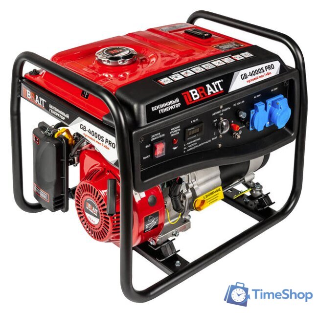 Бензиновый генератор Brait GB-4000S Pro - Изображение №1 — Интернет-магазин Time-Shop